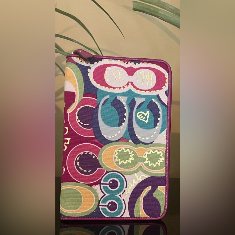 COACH POPPY MULTICOLOR TABLET COVER